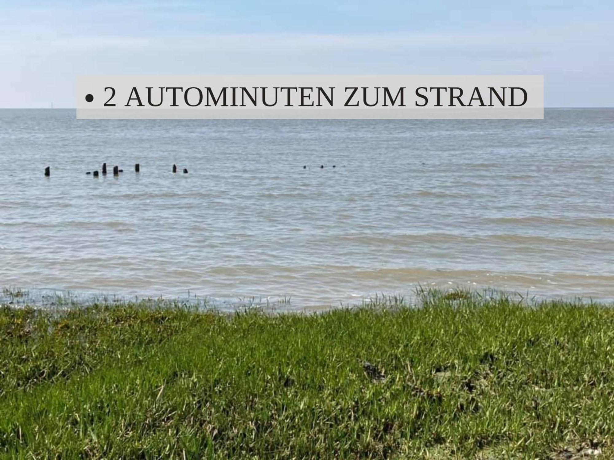 Haus Krabbe, Apartment 10, Naehe Bremerhaven, Fuer 1-2 Personen, 2 Schlafzimmer, Einzelbetten, Zweite Etage, Zentral Gelegen, Bis Zu 2 Hunden Kostenfrei Willkommen Wremen Eksteriør billede