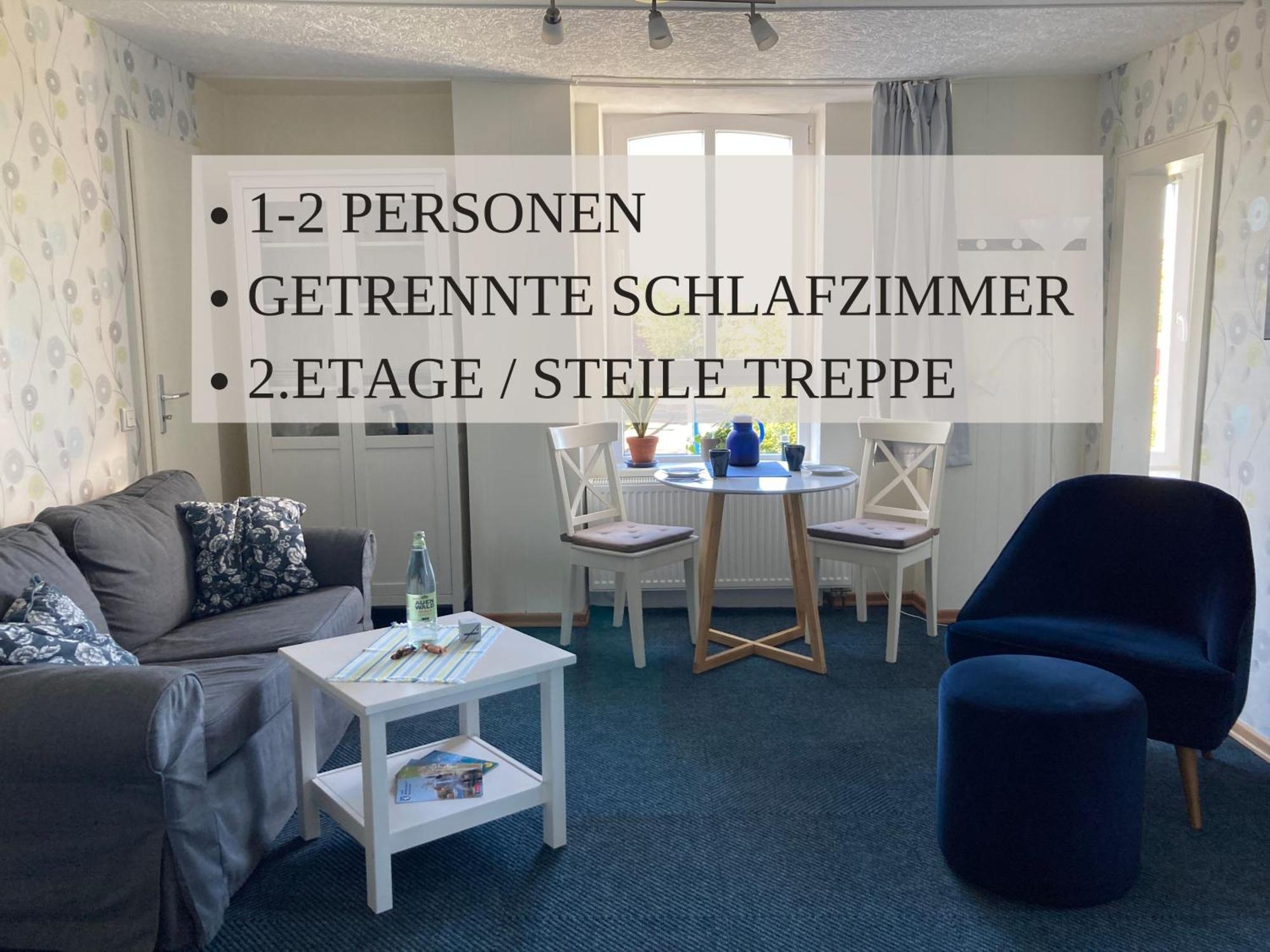 Haus Krabbe, Apartment 10, Naehe Bremerhaven, Fuer 1-2 Personen, 2 Schlafzimmer, Einzelbetten, Zweite Etage, Zentral Gelegen, Bis Zu 2 Hunden Kostenfrei Willkommen Wremen Eksteriør billede